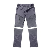 Lenago Men's Lavual Cargo Pants плюс размер разглобяеми панталони много джоба на открито спортни панталони Работни панталони Панталони Разхлабете направо суитчъри на клирънс