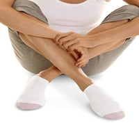 Женски комфорт на пръстите на краката на пръстите на краката без шоу чорапи 6 опаковки