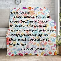 Мама подаръци одеяло, Ден на майките Подаръци за рожден ден за мама от дъщеря, най -добрите подаръци за мама някога, уникални подаръци за майка, идеи за подаръци за р?