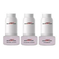 Докоснете Basecoat Plus Clearcoat Plus Primer Spray Paint Kit, съвместим с черен H Hummer