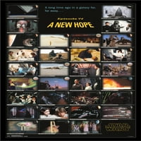 Междузвездни войни: Нова надежда - рамки за стена плакат, 22.375 34