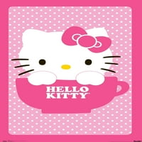 Здравей Кити-Плакат За Стена На Чаша, 22.375 34