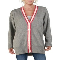 Оборудване femme дамски кашмир оребрен плетен жител пуловер