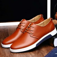 Кали _ обувки за мъже от естествена кожа Комфорт Бизнес всекидневен стил Офис мокасини апартаменти, кафяви