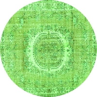 Агли Компания Вътрешен Правоъгълник Персийски Зелени Традиционни Килими Площ, 6' 9'