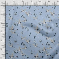 Oneoone Georgette Viscose Fabric Dot