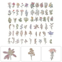 Самозалепващ стикер комплекти цветя растения стилизира стикери самозалепващи стикери за занаятчийски занаят Diy Arts