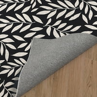 Зеленина бели и черни килими от Kavka Designs