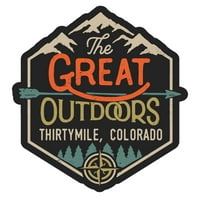Тритимила Колорадо страхотният дизайн на външния дизайн винилов стикер