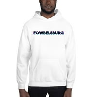 Tri Color Fowbelsburg Hoodie Pullover Sweatshirt от неопределени подаръци